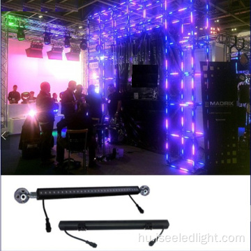 Színpadi világítás 24 V címezhető LED RGB geometriai sáv